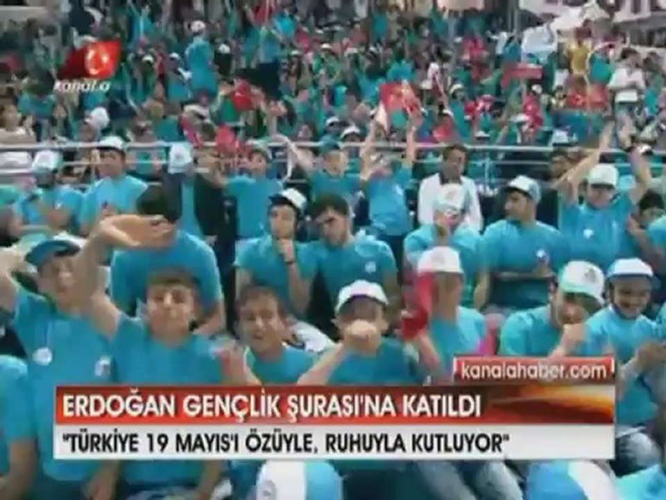 Erdoğan Gençlik Şurası'na Katıldı