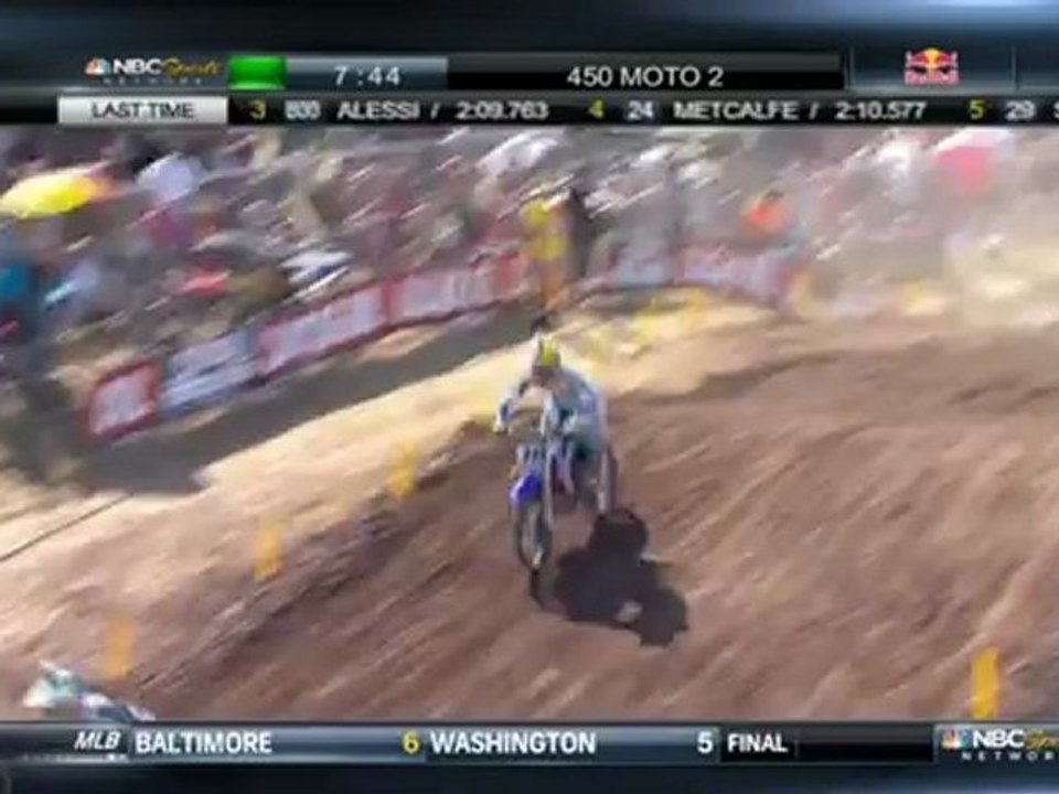 2012 AMA Motocross 450s RD1 Hangtown Moto 2