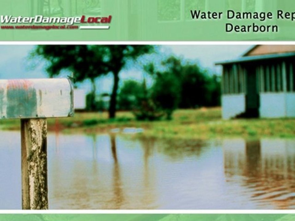 Dearborn Water Damage Repair ~ Fire Remediation Company