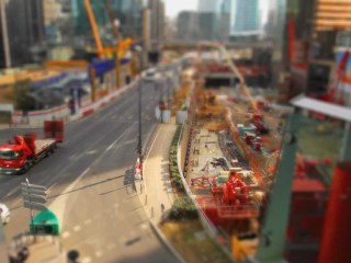 La Défense en tilt shift (De Facto)