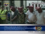 16 personas fueron detenidas durante el fin de semana en Caracas