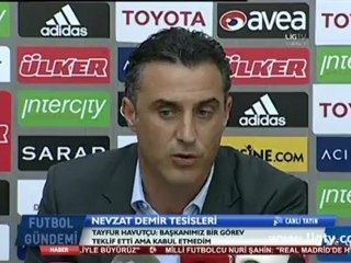 Tayfur Havutçu Veda Konuşması