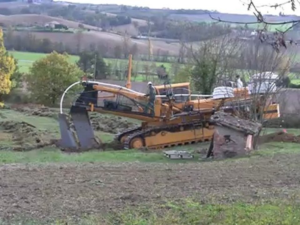 Drainage de la parcelle principale