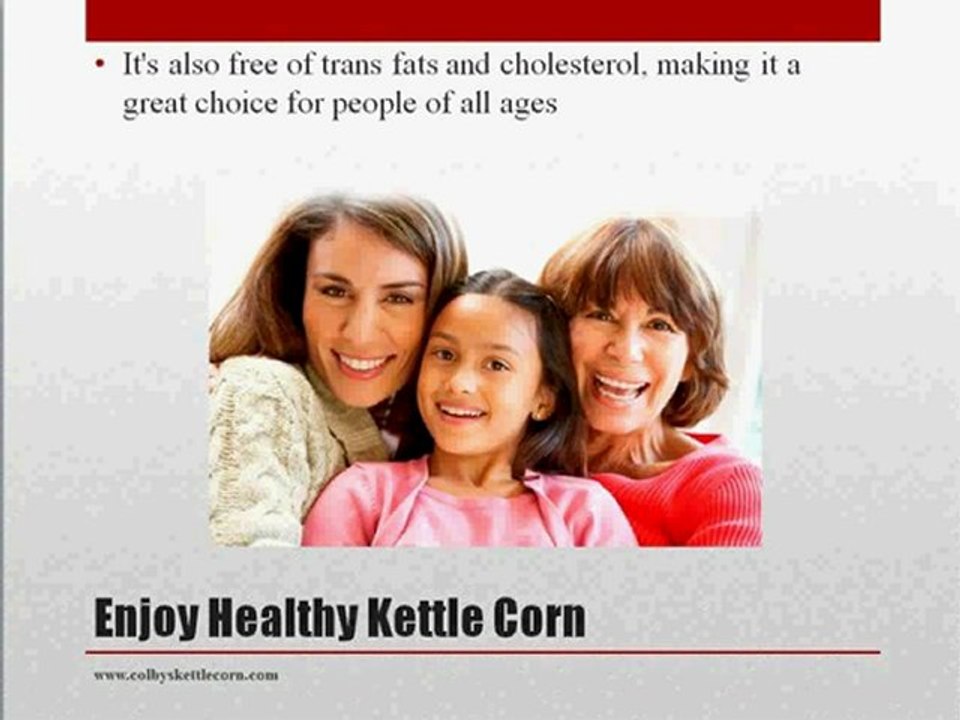 You Should Give Your Youngsters Kettle Corn Popcorn