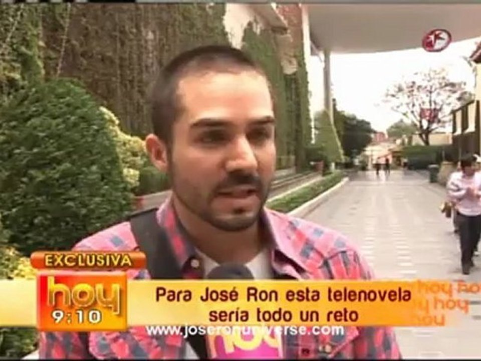 Para José Ron @JoseRon3 Que Bonito Amor sería todo un reto ⎟⎟ HOY