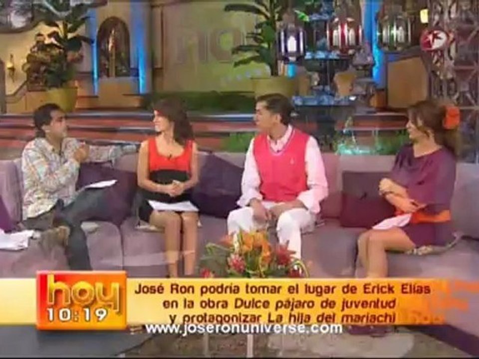 José Ron podría tomar el lugar de Erick Elías en la obra Dulce pájaro de juventud ⎟⎟ HOY