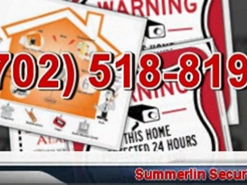 Las Vegas Home Security Equipment - Summerlin Security Home & Office