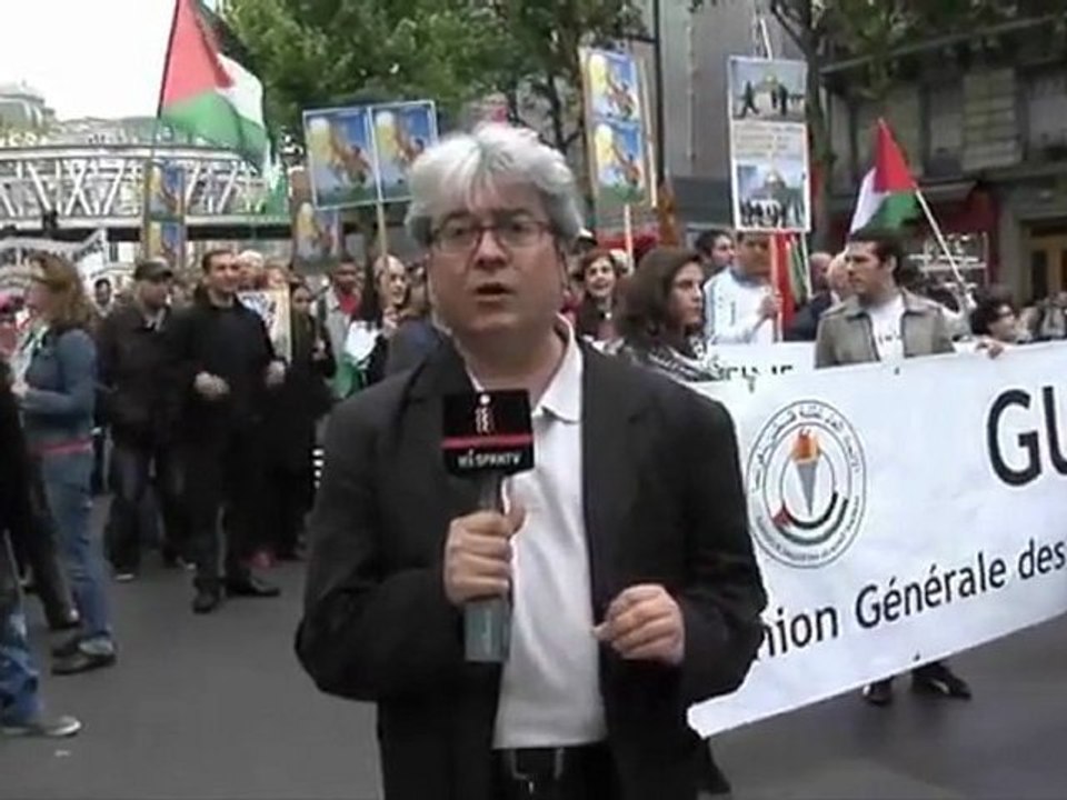 París recuerda el día de la Nakba con masivas marchas(190512)