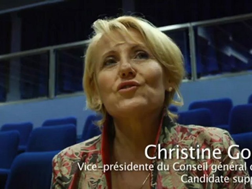 Soutien de Christine Gonnu
