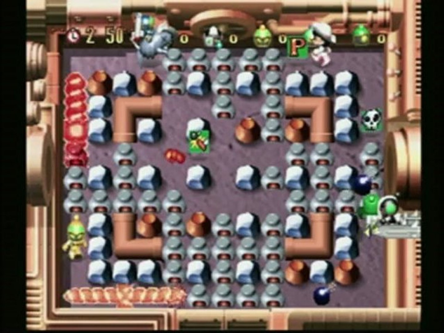 CGRundertow BOMBERMAN PARTY EDITION for PS1 / PlayStation Video Game Review - video
