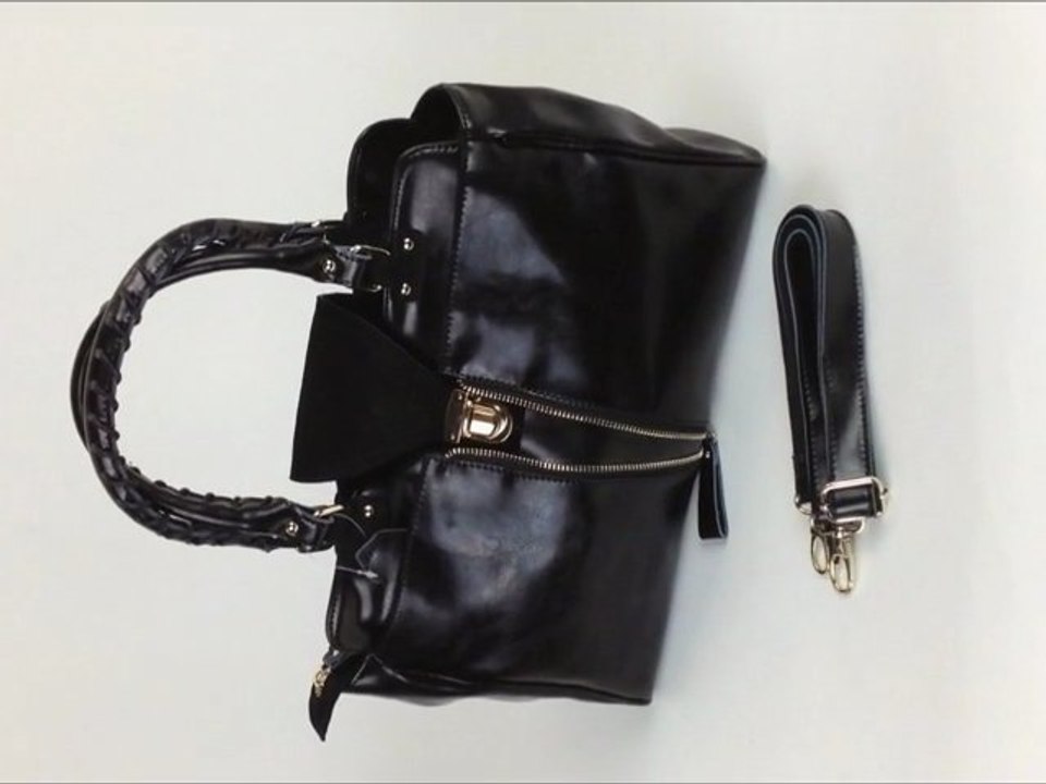 Leren Satchel Handtas