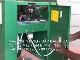 MÁY ĐAI NIỀNG THÙNG, STRAPPING MACHINE, 0917102905