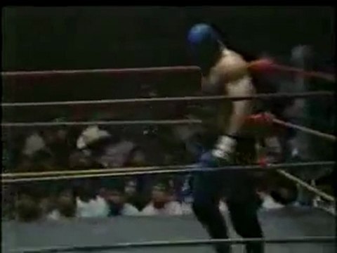 Mil Máscaras & El Hijo del Santo vs El Perro Aguayo & Konnan en la Monumental Monterrey.