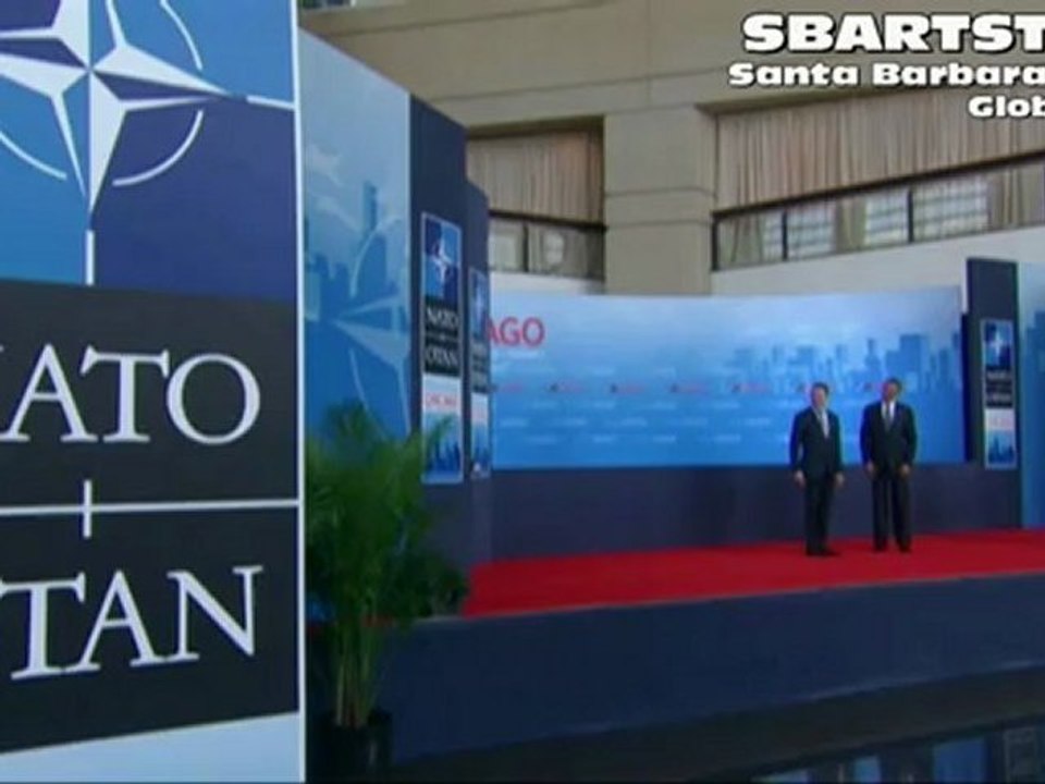 NATO Summit 2012 Chicago Meeting President Obama Greets World Leaders