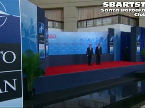 NATO Summit 2012 Chicago Meeting President Obama Greets World Leaders