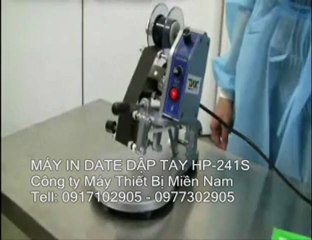 MÁY IN DATE DẬP TAY HP-241S, 0917102905