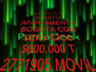 ARRIENDO APARTAMENTO BOGOTA COLOMBIA T 2771905