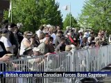 British royal couple visit Canadian Forces Base