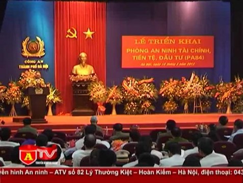 ANTÐ - Ra mắt Phòng An ninh tài chính CATP Hà Nội