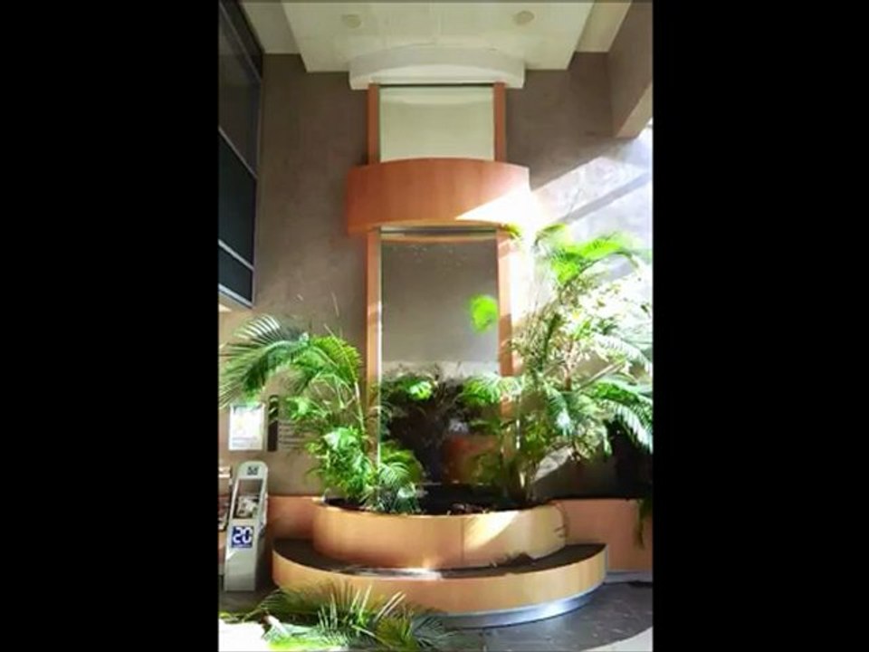 Mur d'eau Décor Action - Clinique Lyon Lumière