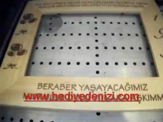 Ahşap Fotoğraf Çerçeve ( Kişiye Özel )