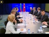 Cumhurbaşkanı Gül' ün NATO Zirvesi Öncesi Temasları / Bulgaristan Cumhurbaşkanı Rosen Plevneliyev