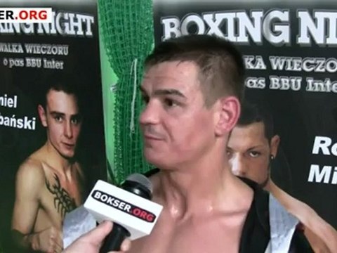 Krzysztof Rogowski po zwycięstwie w Poznaniu