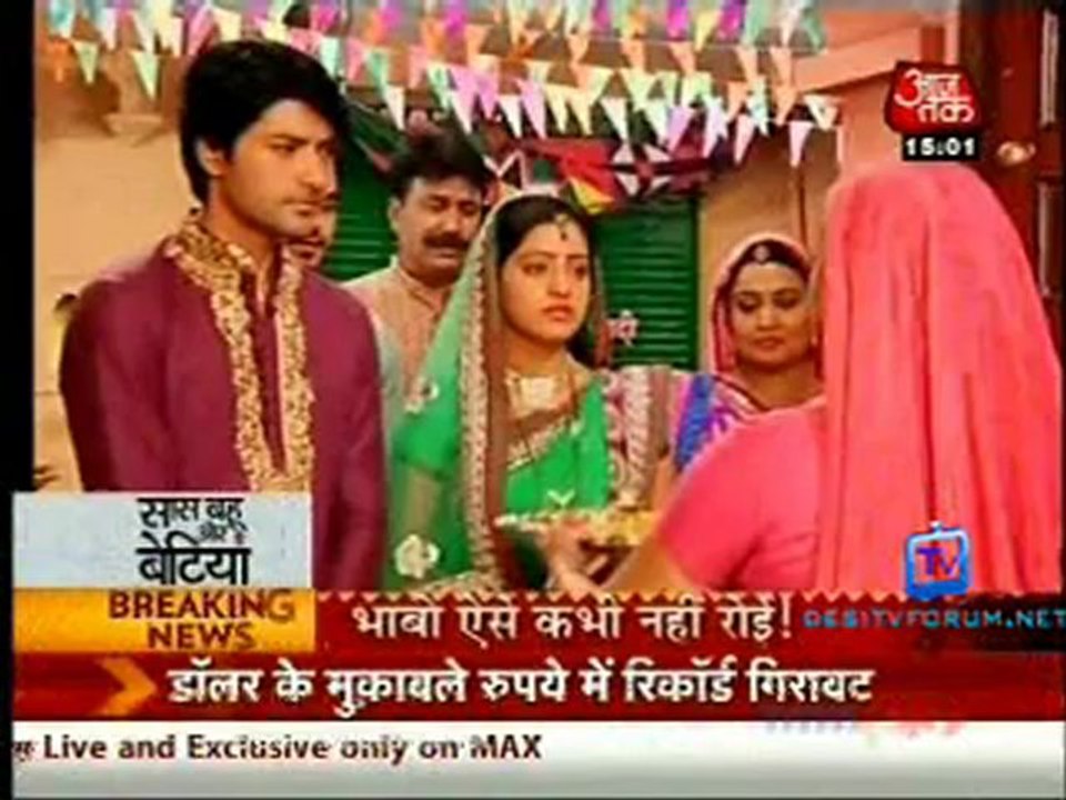 Saas Bahu Aur Betiyan [Aaj Tak] - 22nd May 2012 Part2