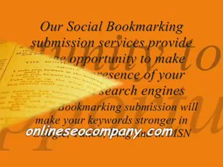 Social Bookmark Submission Service