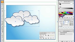 TUTO  POUR WEBMASTER PARIS - ILLUSTRATOR création d'un ciel avec ce formidable outil