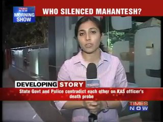 Who silenced Mahantesh?