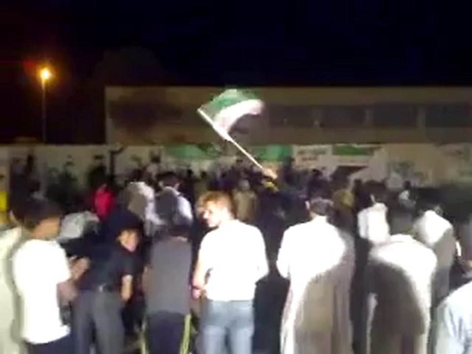 Syria فري برس الحسكة حي غويران مظاهرة مسائية 2 5 20122 ج1 ALhasaka