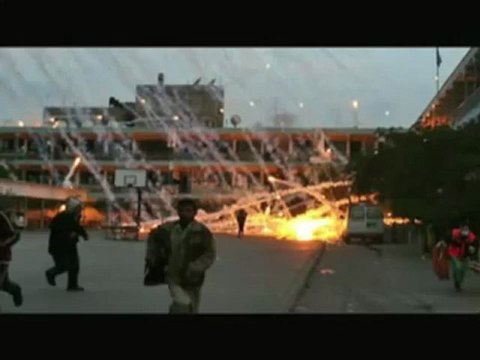イスラエル軍　ガザの学校を白リン弾で爆撃