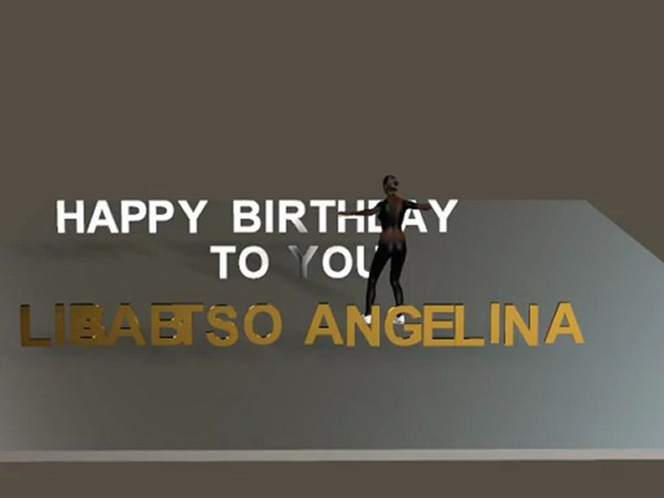 Happy Birthday Angelina