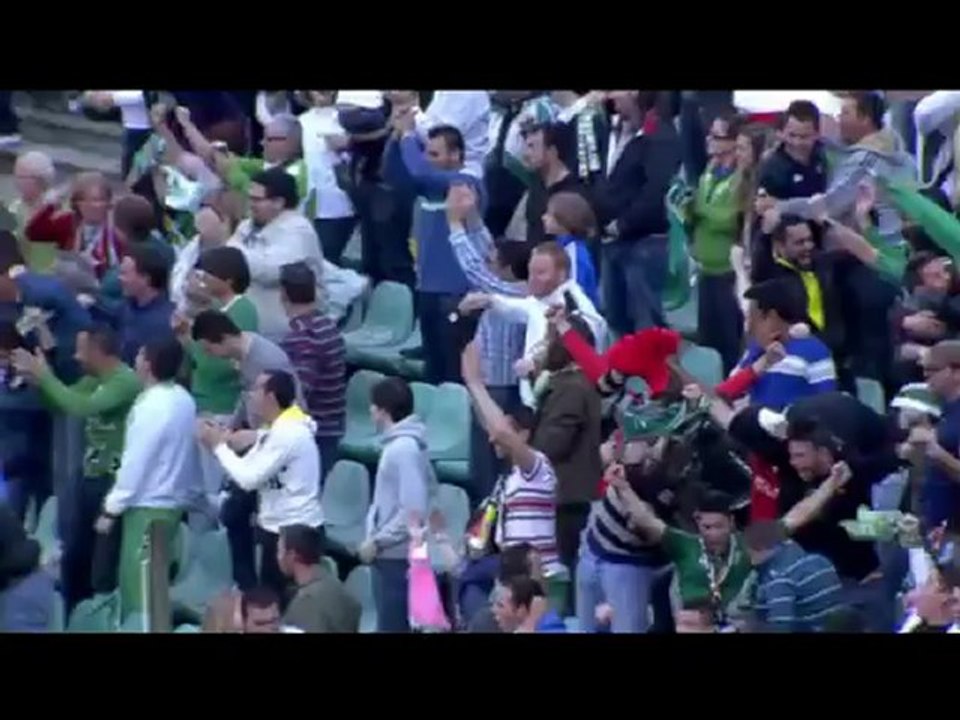 Los 7 goles de Santa Cruz con el Betis [2011/12]