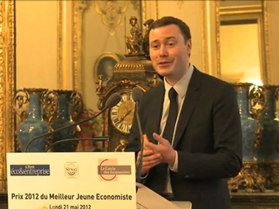 [Événement] Le Prix du jeune économiste 2012 décerné à Hippolyte d'Albis