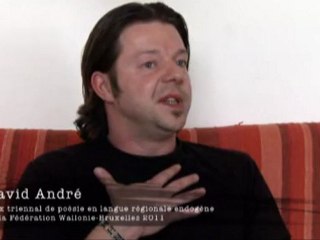 Interview de David André / "De chair et d'encre"