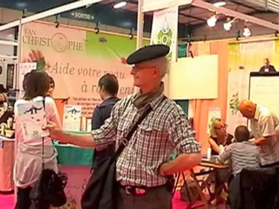 Visite au salon du bien être à  Toulouse