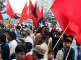 Violence erupts at Karachi rally