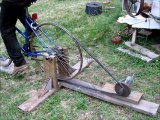 Homemade Bicycle Generator - people power for off grid living
