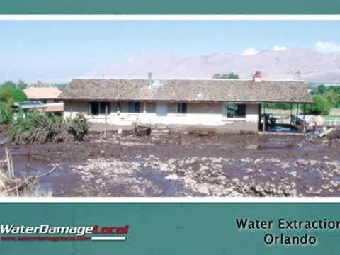 Orlando Water Extraction - Damage Remediation