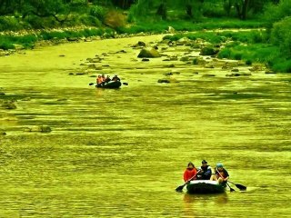 Terapie pohybem Sázava rafting  17. 5. 2012