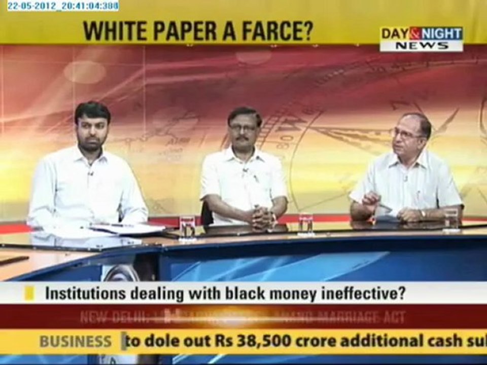 Prime Black Money Row 22 May 2012 Part 1
