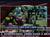 1.) 2yemîn Konferansa Jinên Kurd li Hewlêrê. Leyla Zana jî diaxive.Bijî jinên yekitîxwaz.