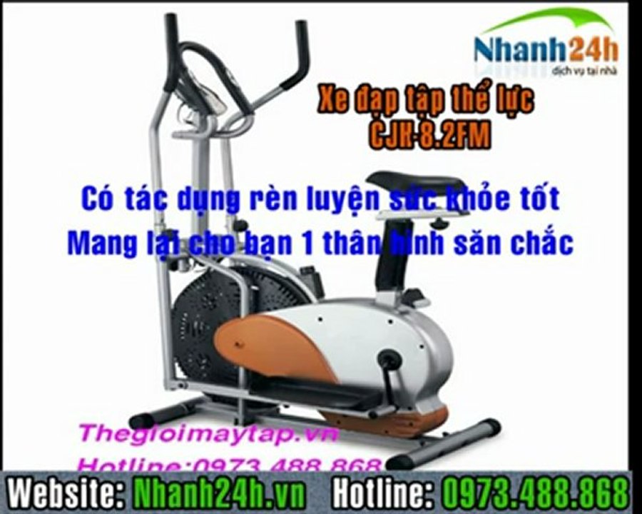 Xe đạp tập thể lực CJH-8.2FM - Nhanh24h