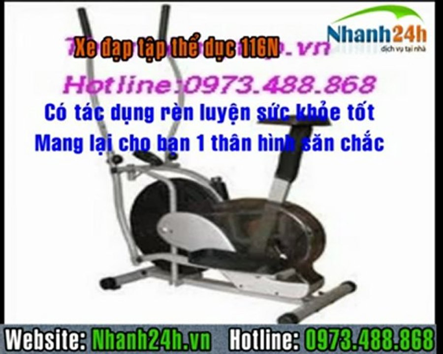 Xe đạp tập thể dục 116N - Nhanh24h.vn