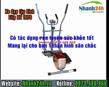 Xe đạp tập hình Elip BE 1670 - Nhanh24h.vn