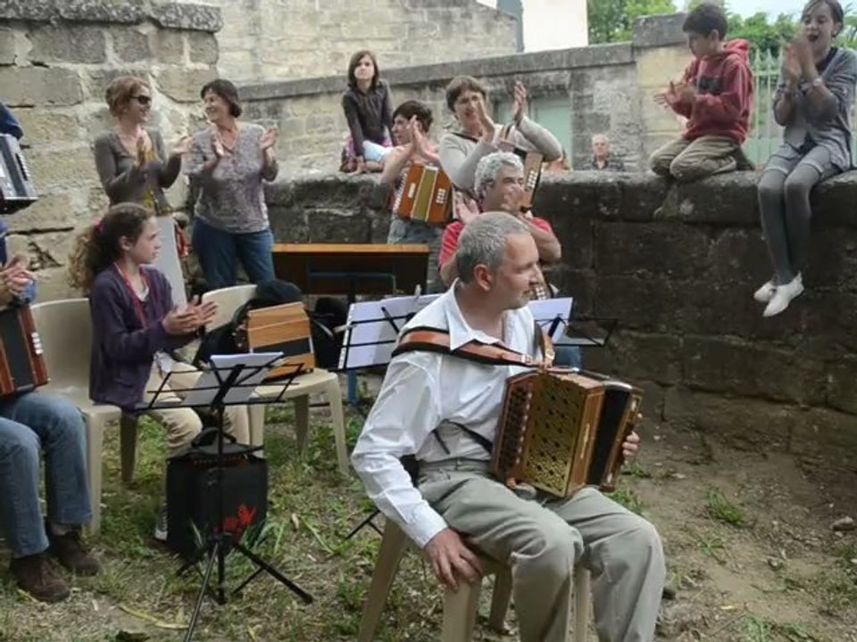 Frederic Bastide en solo d'accordéon