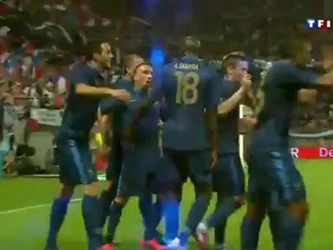 France Islande - 27 mai 2012 (3-2) But d'Adil Rami contre l'Islande [86']