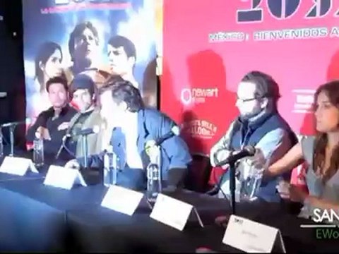 Sandra Echeverria 'Pelicula 2033 Conferencia de Prensa'